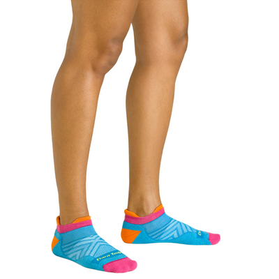 Darn Tough Women's Run No Show Tab Ultra-Lightweight Sock - Cushion