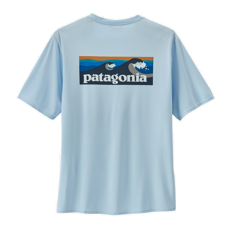 Boardshort Logo Abalone Blue: Feather Grey