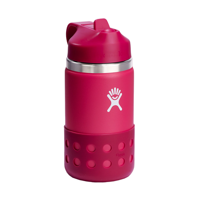 Hydro Flask 12oz Kids' Wide Mouth w/Straw Lid and Boot