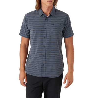 O'Neill Men's TRVLR UPF Traverse Stripe Shirt - Standard