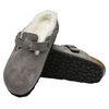 Birkenstock Women's Boston Sherling Slip-On Clog - Suede Leather
