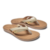Olukai Women's Kaekae Leather Beach Sandals