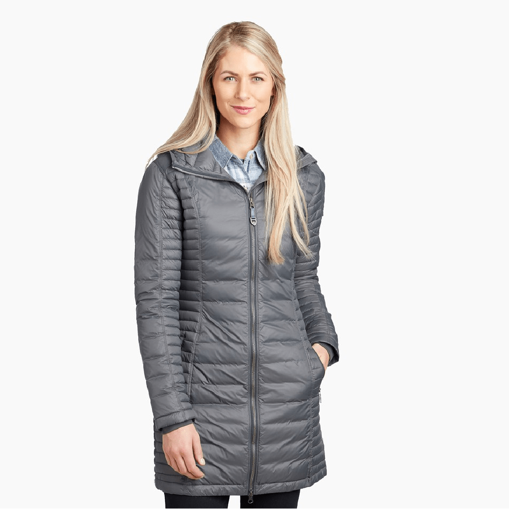 KUHL WOMEN'S SPYFIRE Down Parka Jacket - Small - BLACKOUT - NEW WITH TAGS!  $295.36 - PicClick AU