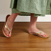 Olukai Women's Kaekae Leather Beach Sandals