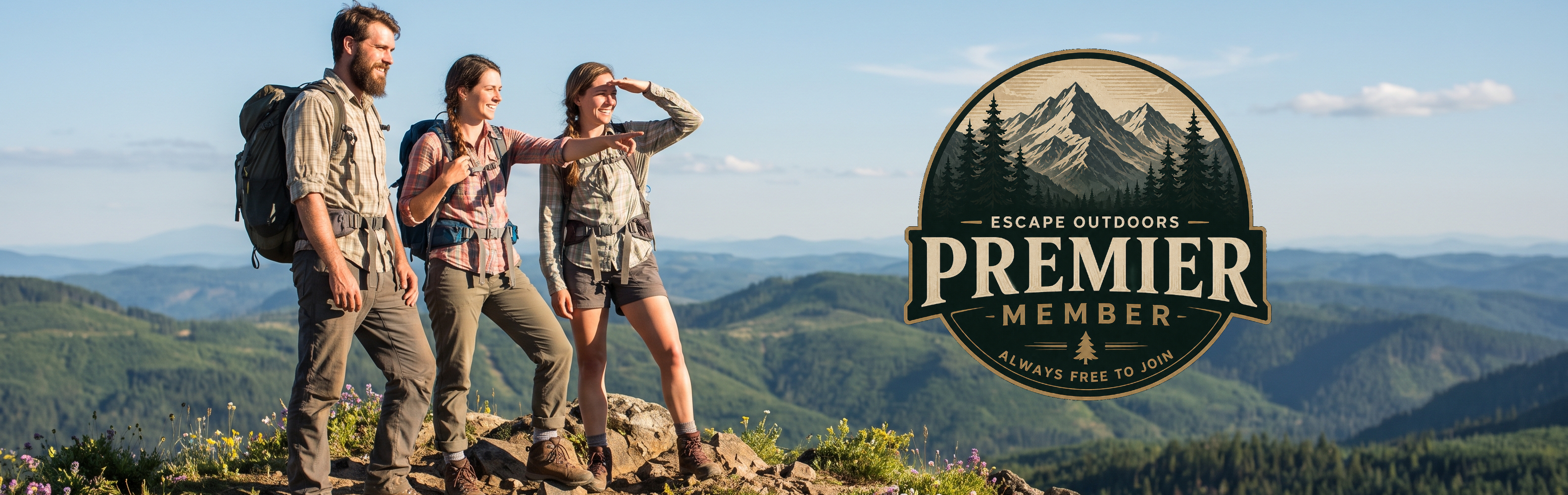 Escape Outdoors Premier Member Banner